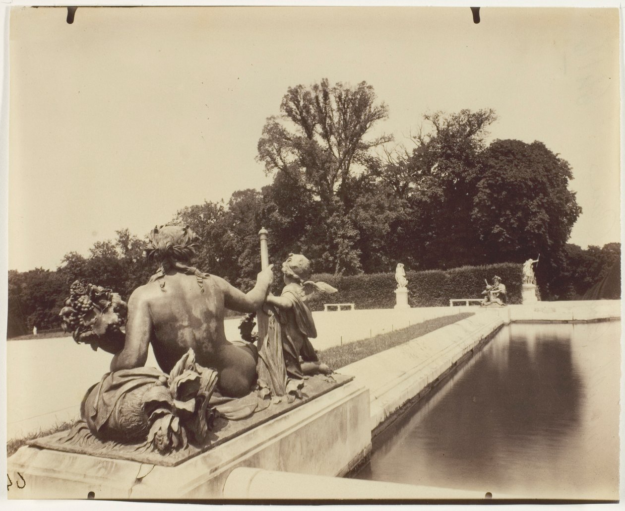 Versailles, hörnet Park av Jean Eugène Auguste Atget