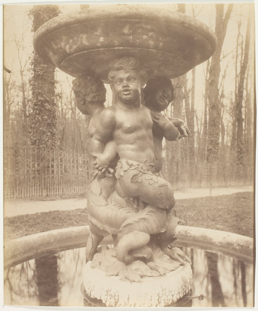 Versailles, Les Marmousets av Jean Eugène Auguste Atget