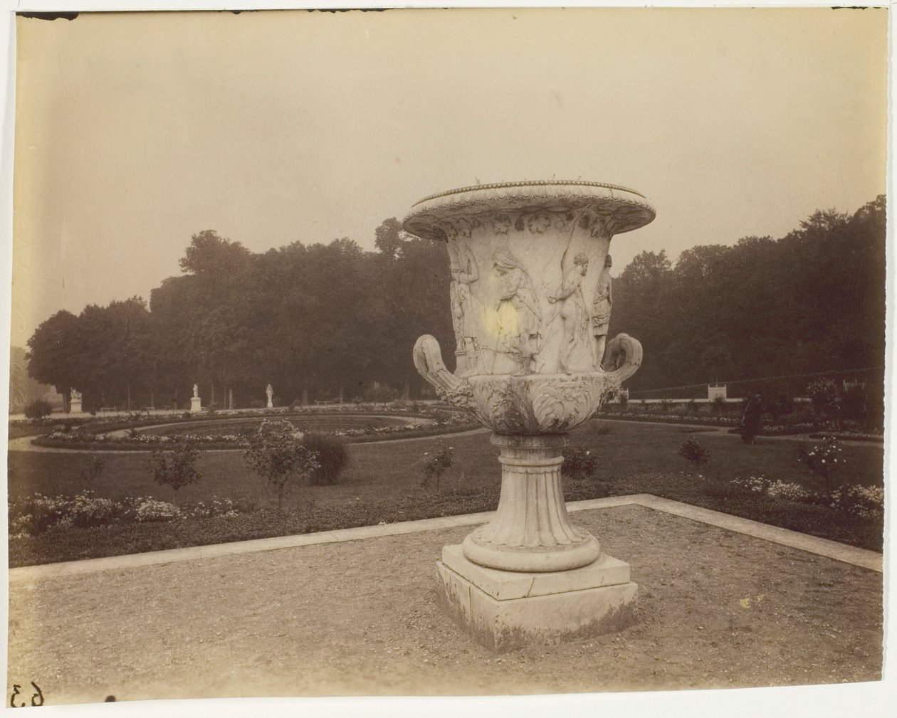 Versailles, vas av Cornu av Jean Eugène Auguste Atget