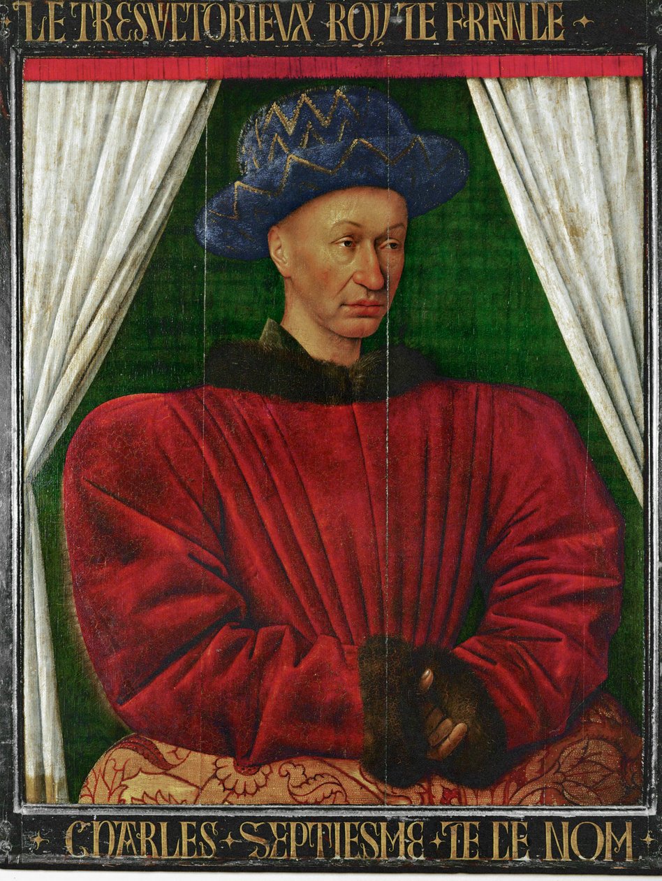 Karl VII, kung av Frankrike ... av Jean Fouquet