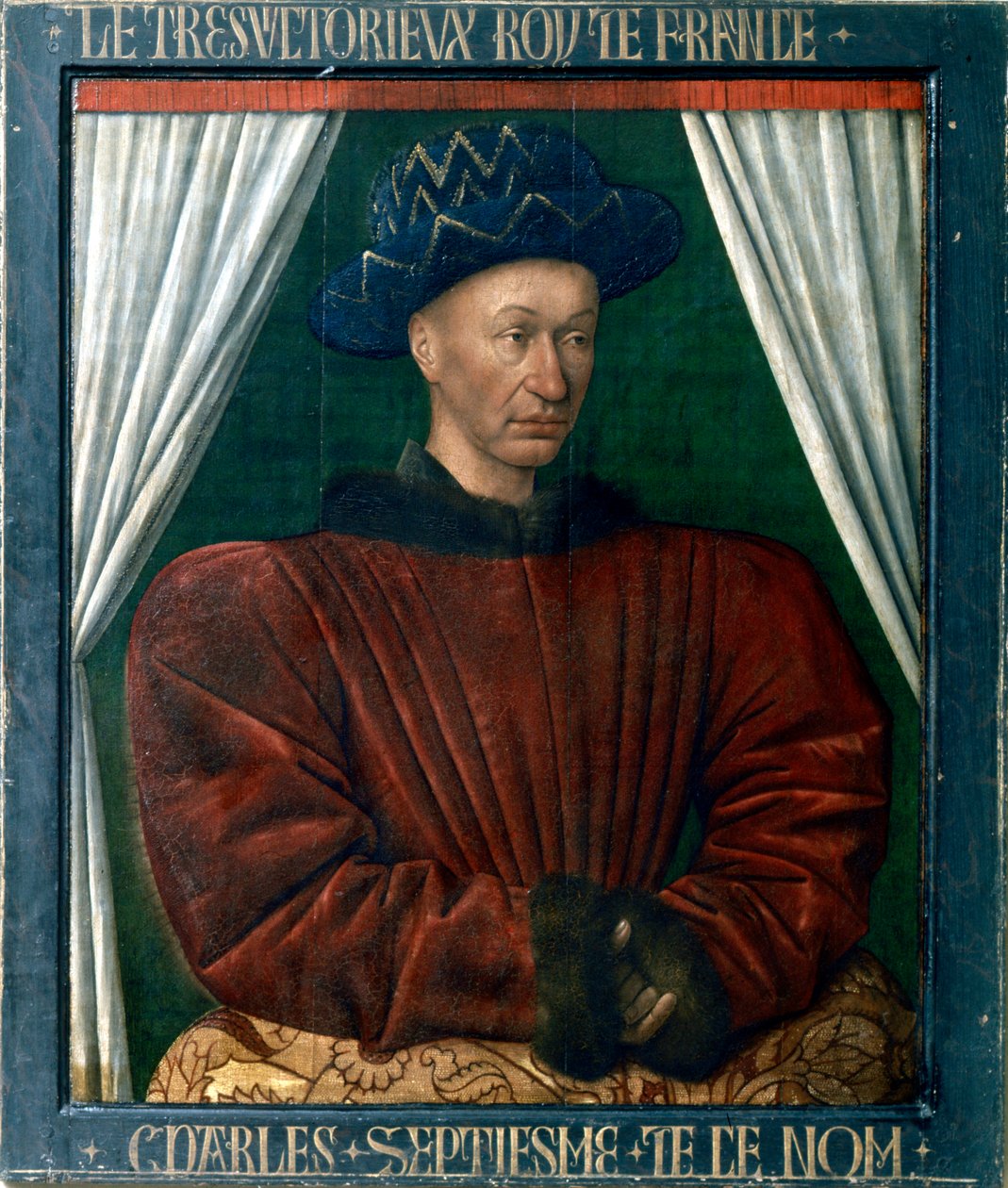 Karl VII av Frankrike, 1400-talet av Jean Fouquet