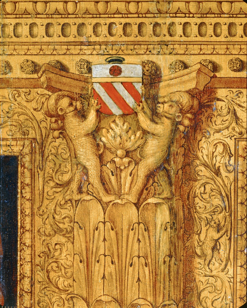 Guillaume Jouvenel des Ursins, baron de Trainel, kansler i Frankrike under Karl VII och Ludvig XI ... av Jean Fouquet