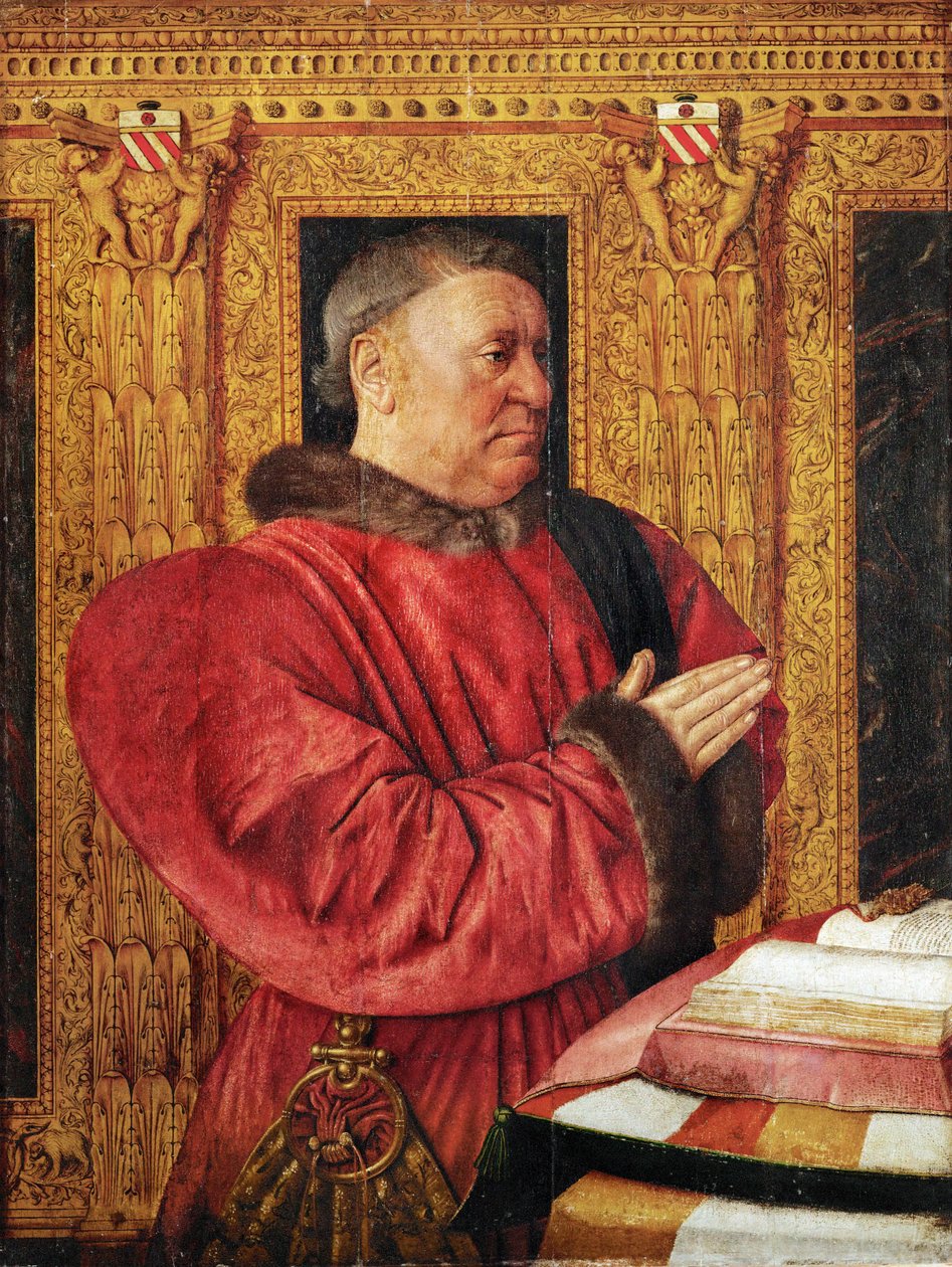 Guillaume Jouvenel des Ursins var kansler under Karl VII och Ludvig XI ... av Jean Fouquet