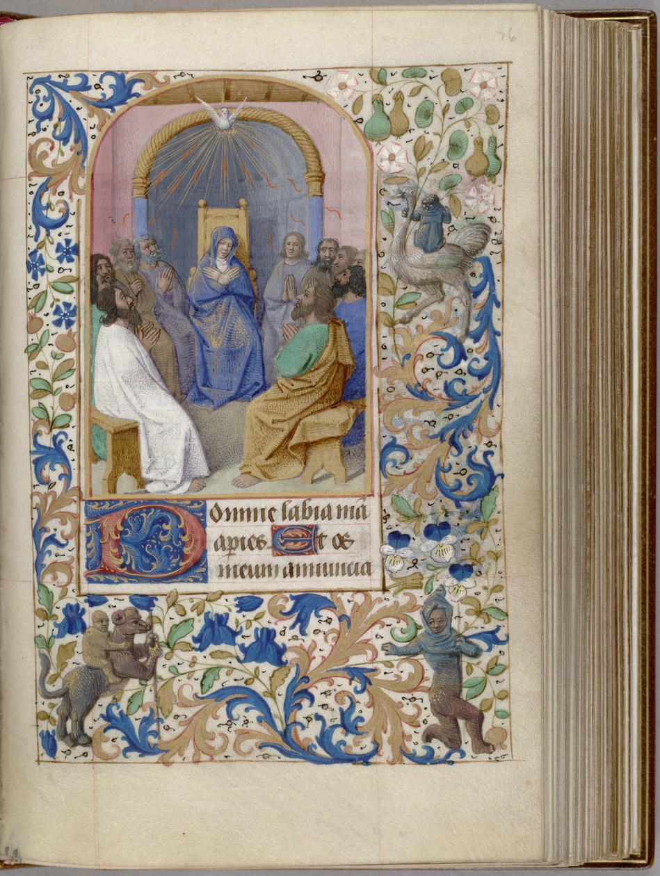 Pingsttidens bok, 1450-1499 av Jean Fouquet