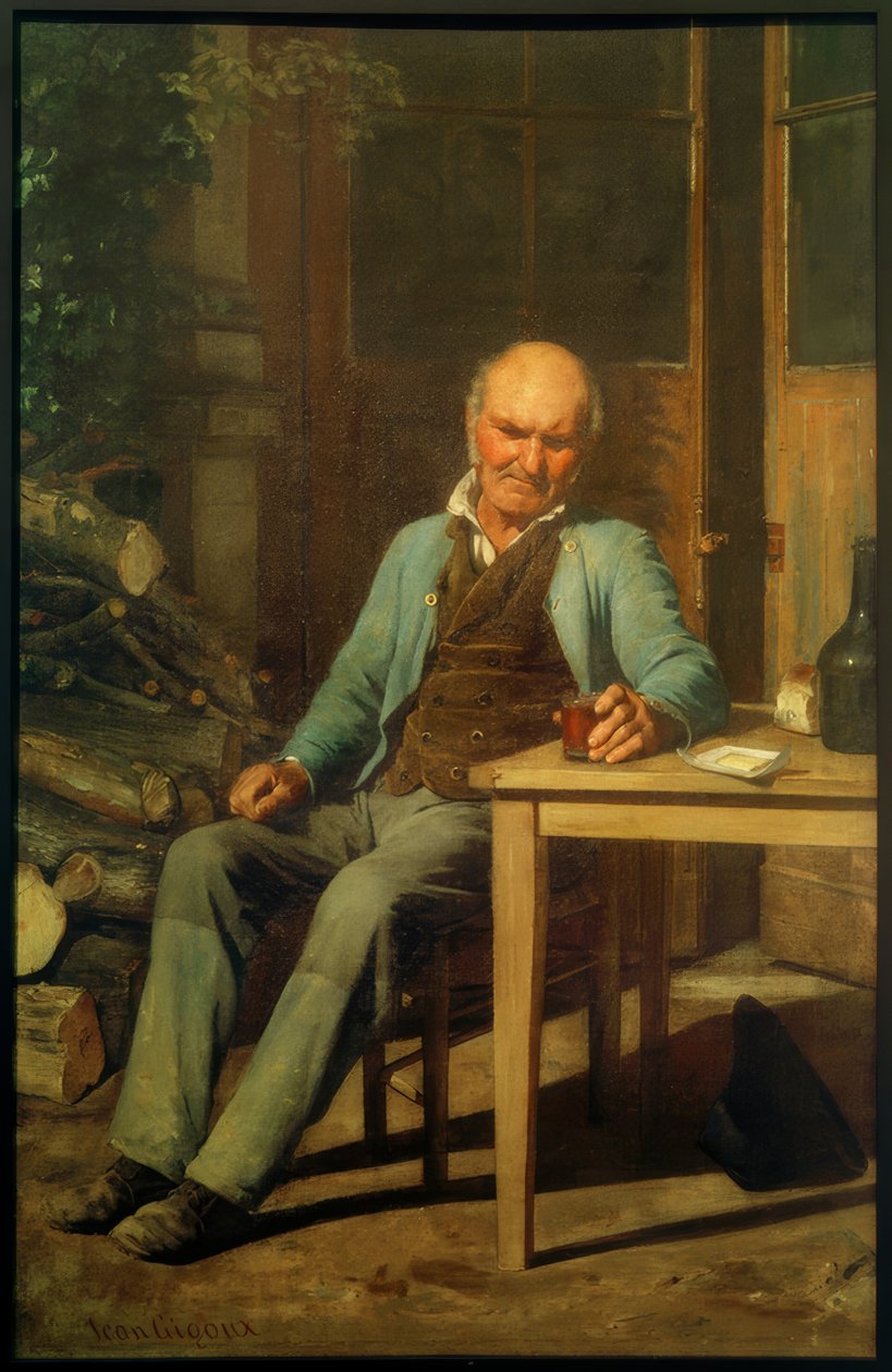 Gamla Lecour av Jean Francois Gigoux