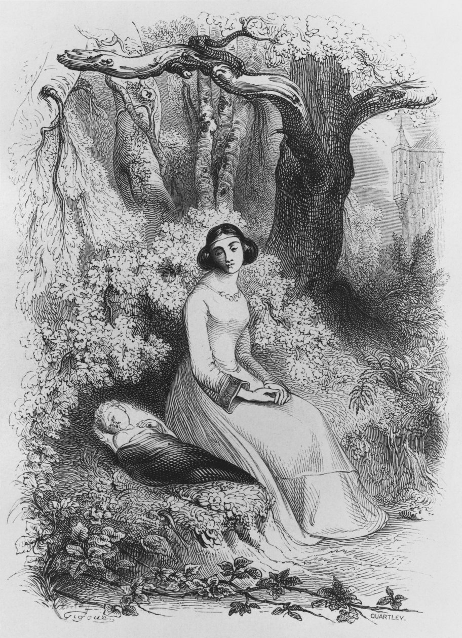 Heloise och Astrolabius, illustration från 
