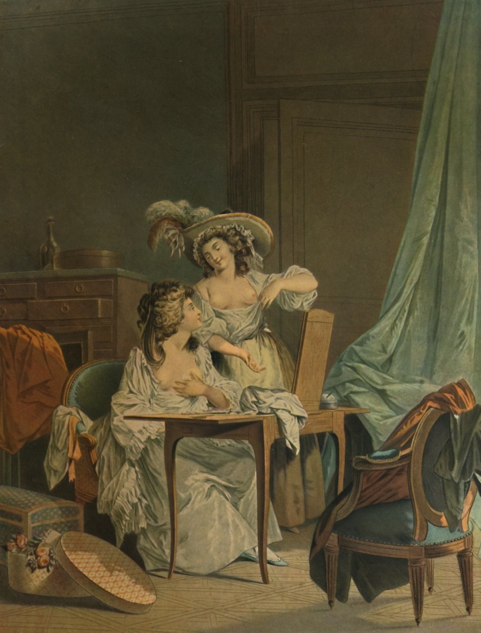 Jämförelsen, jämförelsen, 1786, 1913 av Jean Francois Janinet