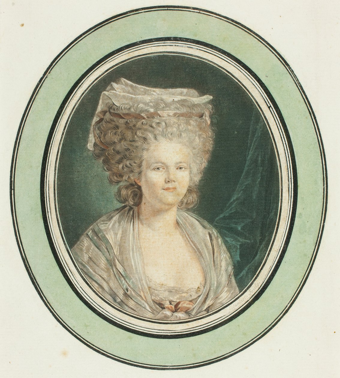 Mademoiselle Bertin av Jean Francois Janinet