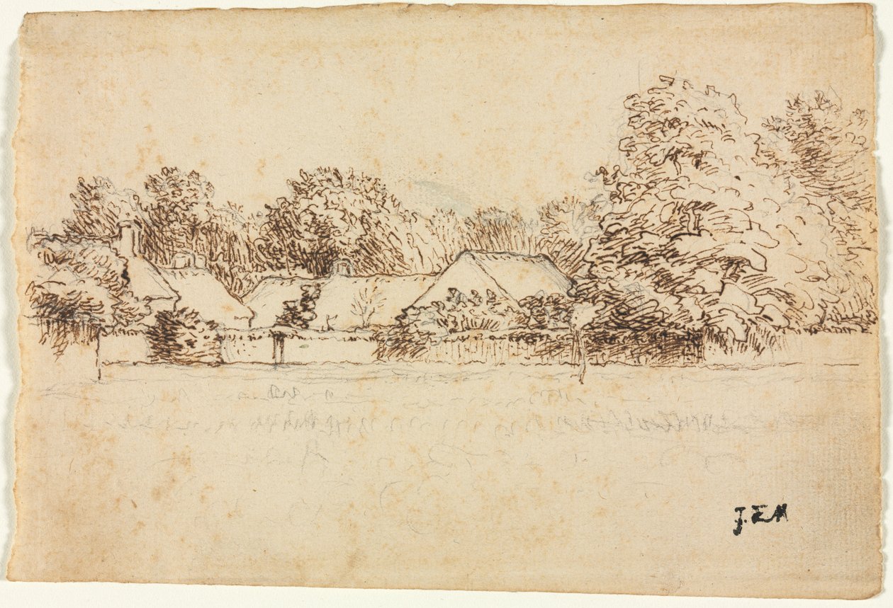 Stugor av Jean Francois Millet