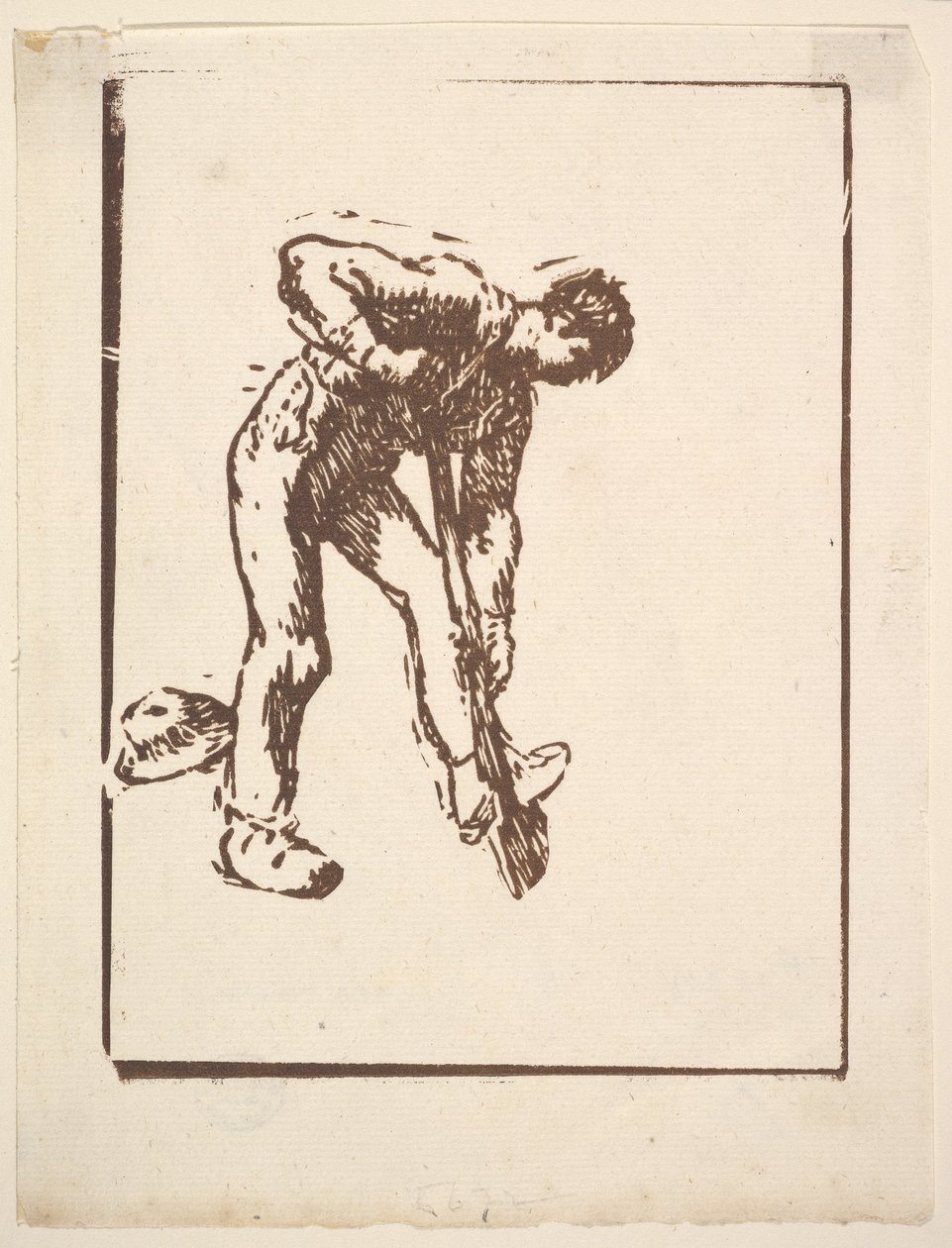 Grävare, 1863. av Jean Francois Millet