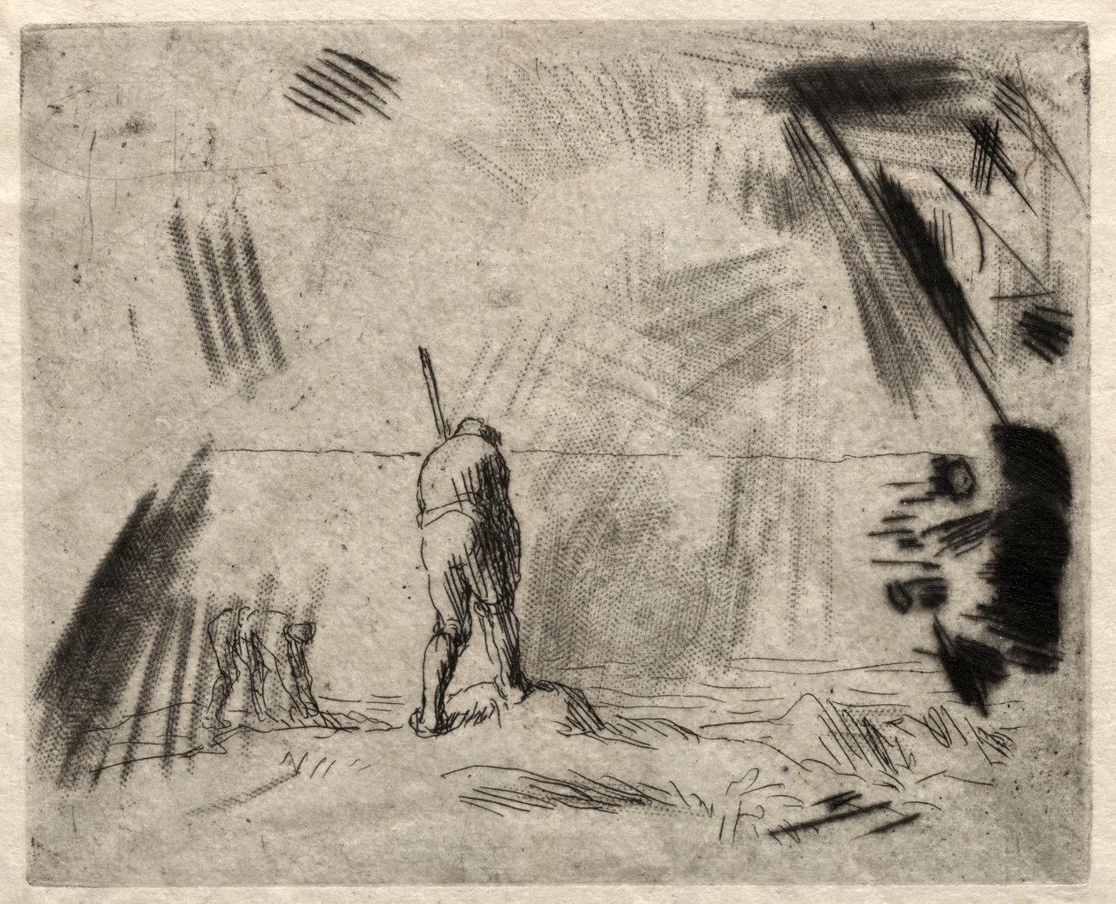 Kelp-samlare. av Jean Francois Millet