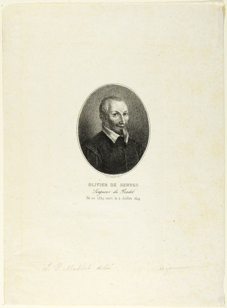 Olivier de Serres av Jean Francois Millet