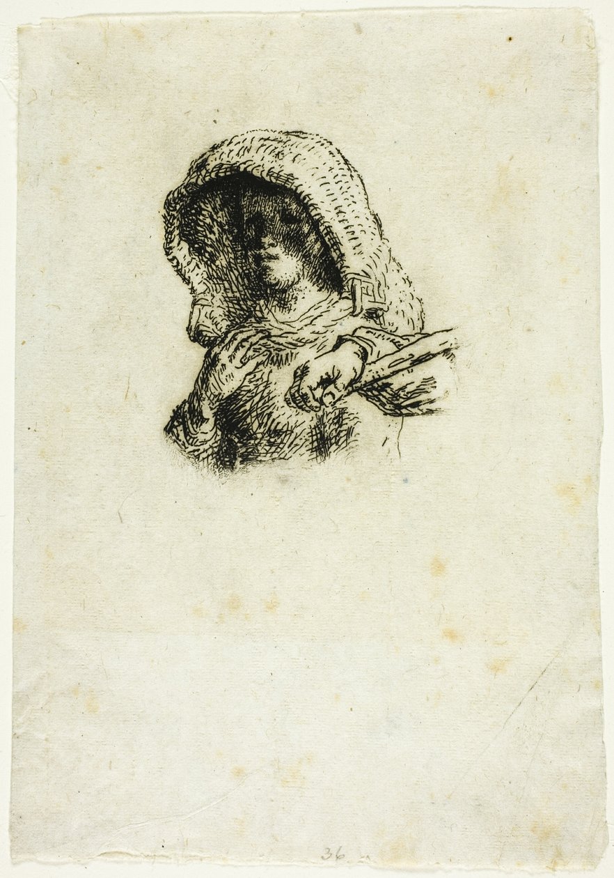 Bönder som går till jobbet av Jean Francois Millet