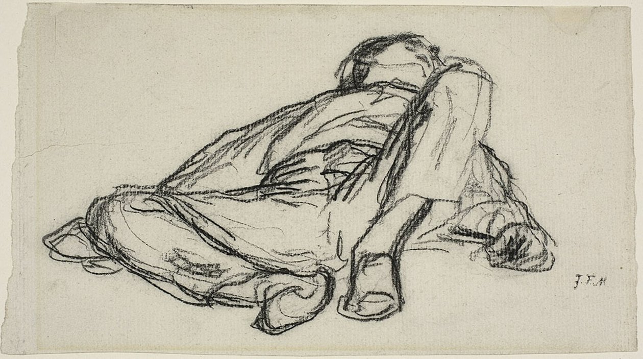 Sovande bonde av Jean Francois Millet