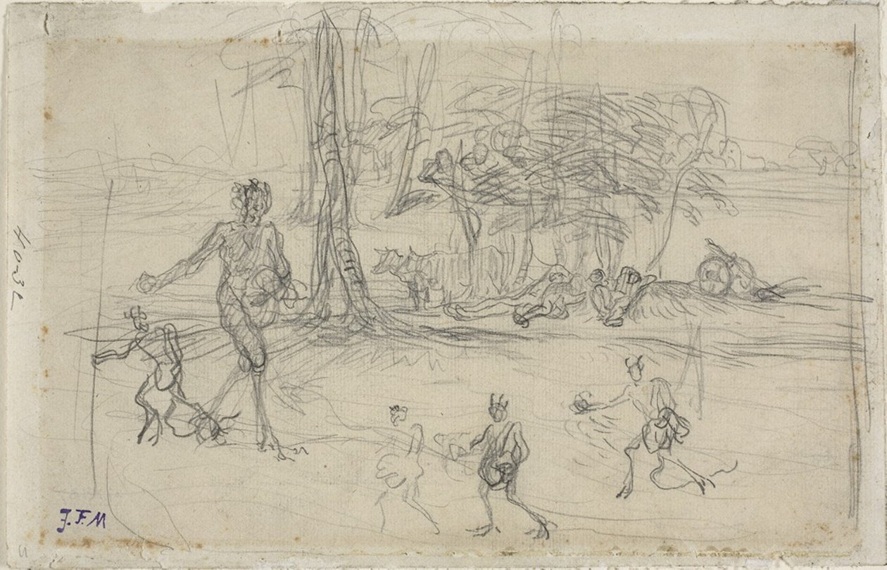 Djävulen sådd av Jean Francois Millet