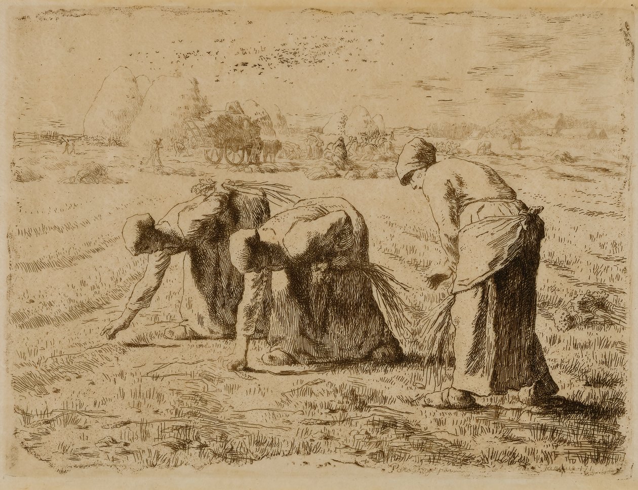 The Gleaners av Jean Francois Millet