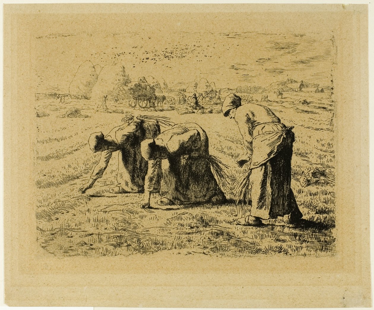 The Gleaners av Jean-Francois Millet