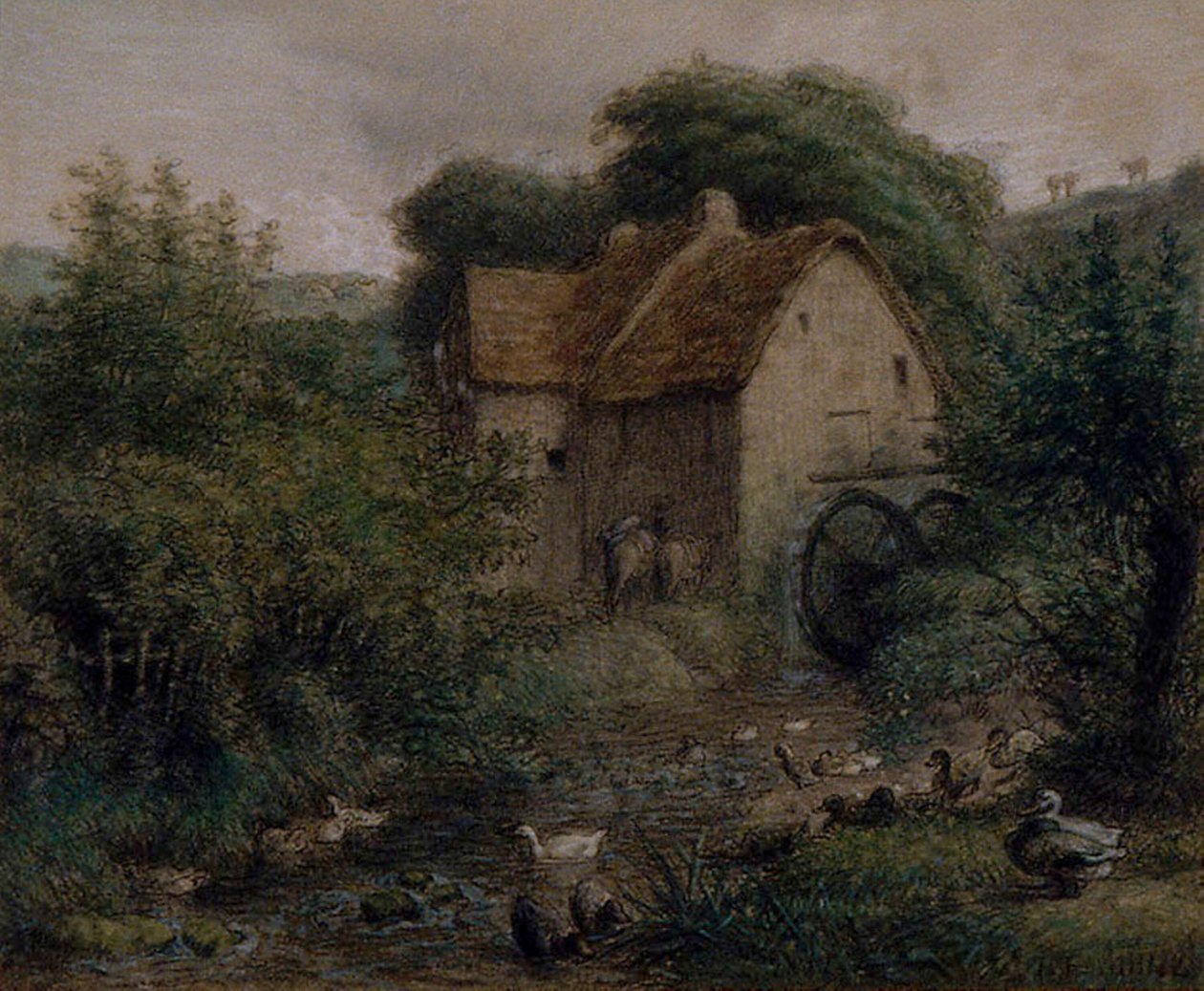 Gamla kvarnen av Jean Francois Millet