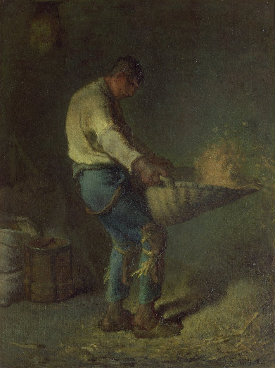 Vinnaren (brädet) av Jean Francois Millet