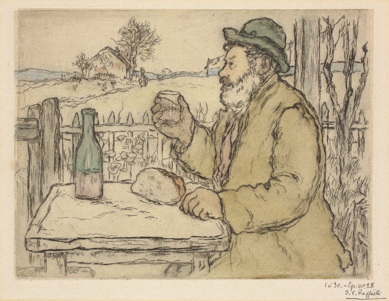 Till din hälsa, 1894. av Jean Francois Raffaelli