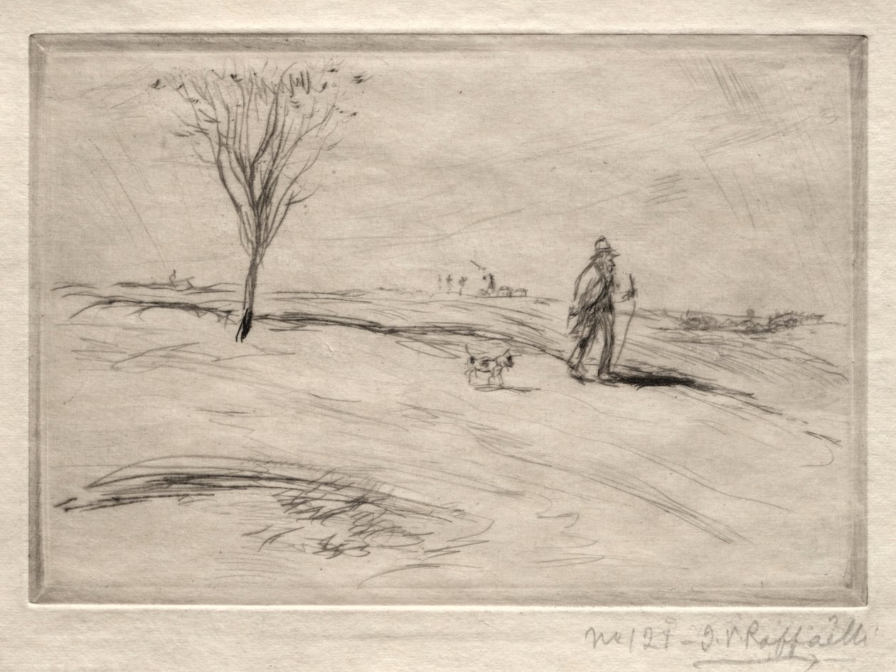 LE cha min AU. av Jean Francois Raffaelli