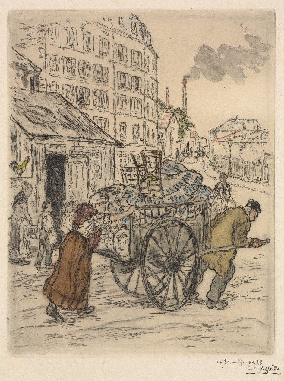 Rör på sig av Jean Francois Raffaelli