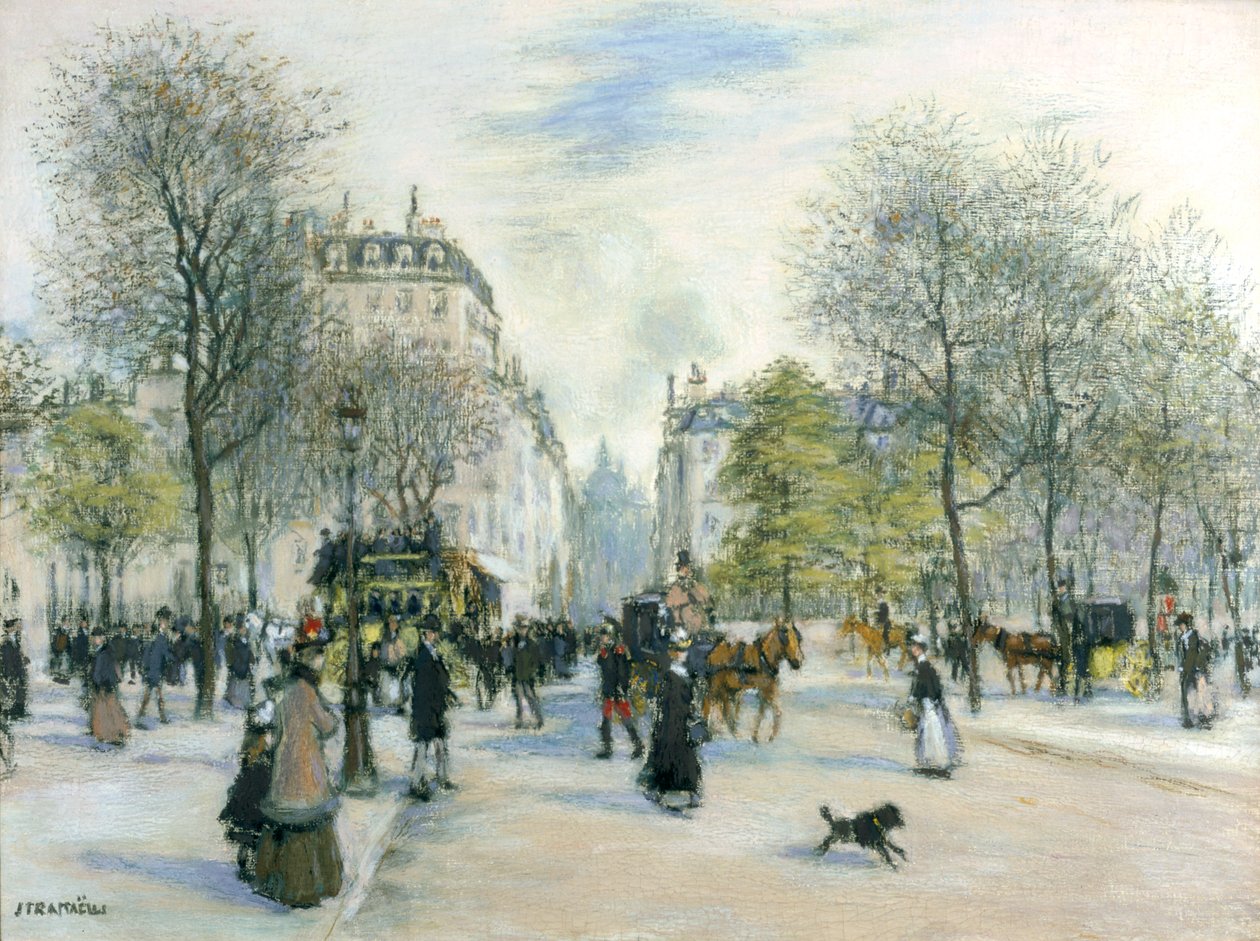 Paris, 1900 av Jean Francois Raffaelli