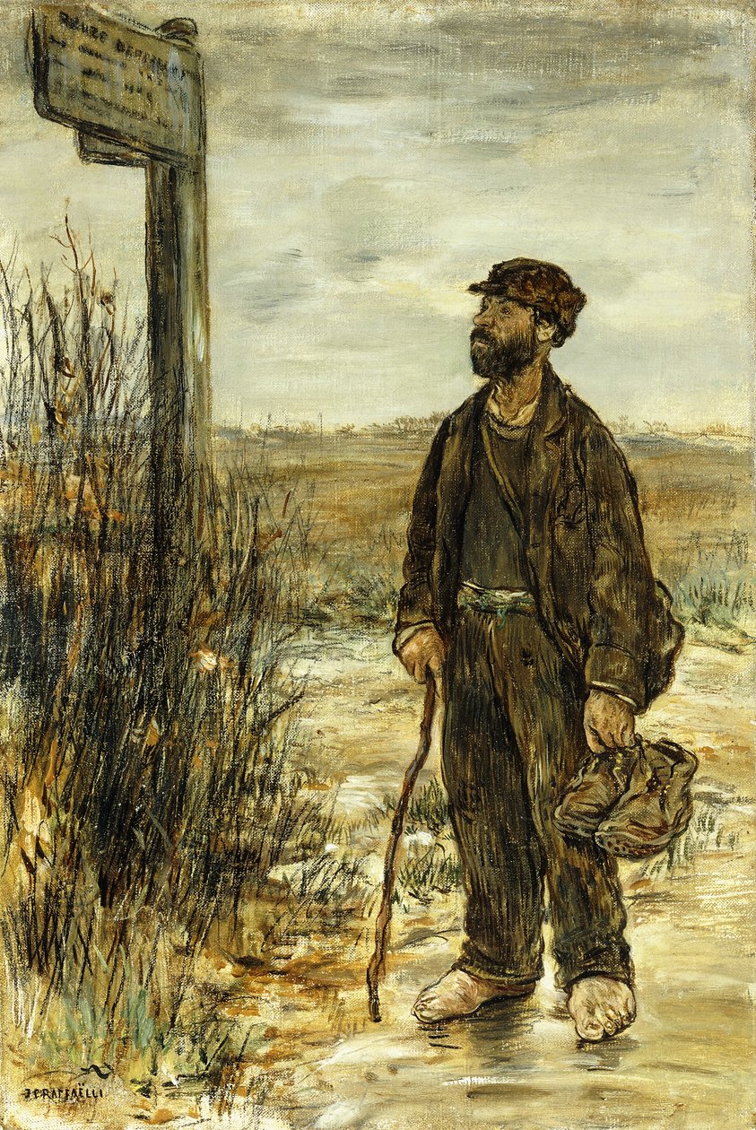 Luffaren; Un Clochard, av Jean Francois Raffaelli