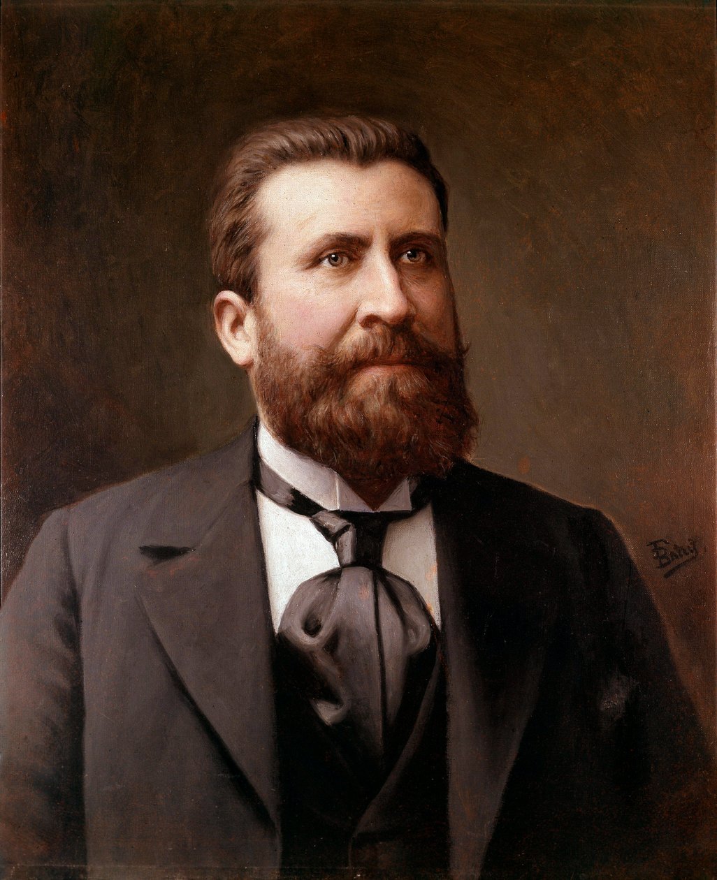 Jean Jaures, ca 1900 av Jean François Batut