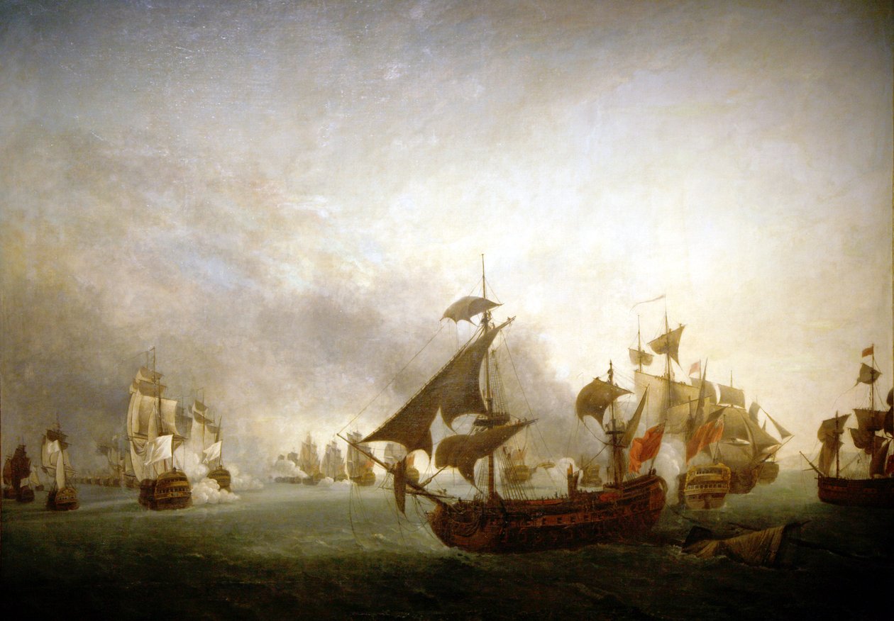 Grenada Island Naval Combat av Jean Francois Hue