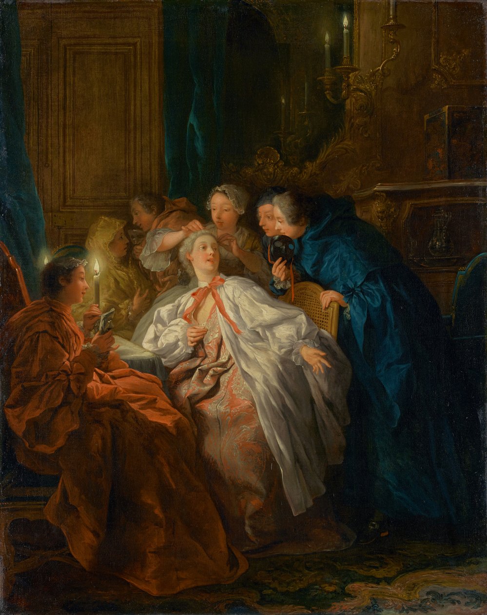 Före balen av Jean François de Troy