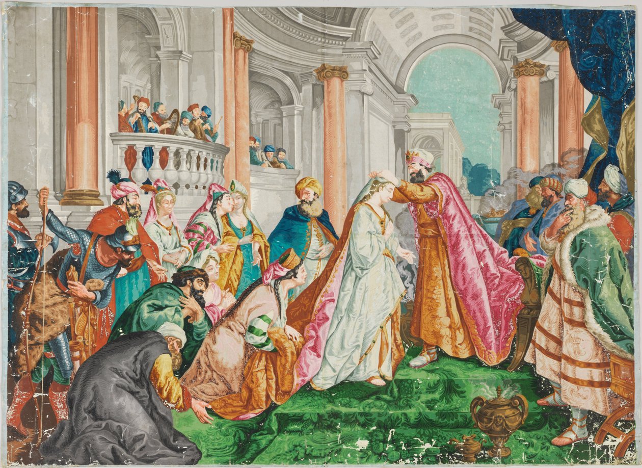 Esters kröning av Jean François de Troy