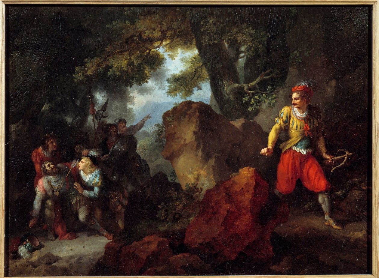 Guillaume Tells hjältemod av Jean Frederic Schall