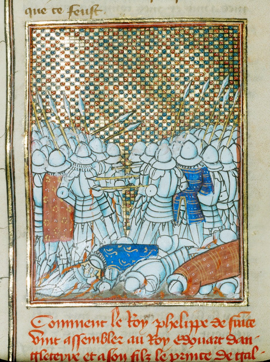 Slaget vid Crecy ... av Jean Froissart