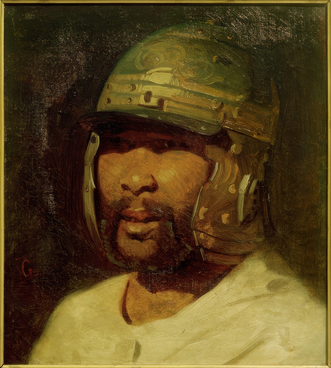 Chef för en saracen av Jean Francois Gigoux