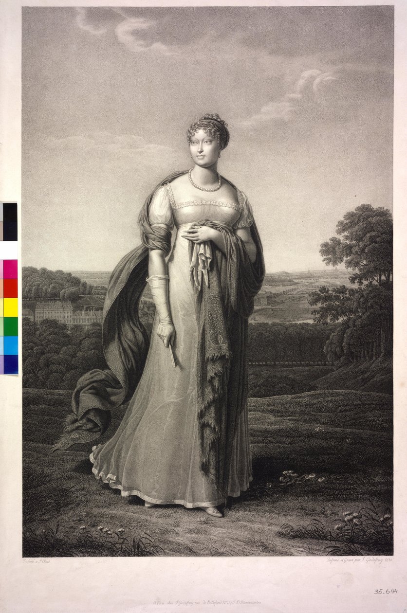 Ärkehertiginnan av Österrike Maria Louisa av Jean Godefroy