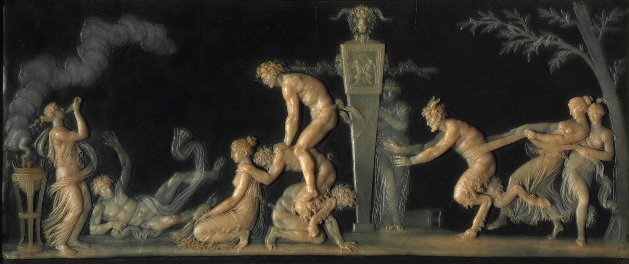 The Game of Leap Frog, 1785. av Jean Guillaume Moitte