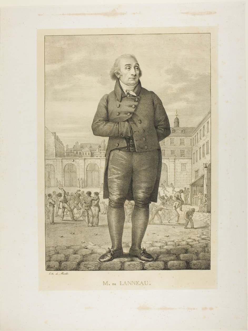 Porträtt av M. de Lanneau av Jean Henri Marlet