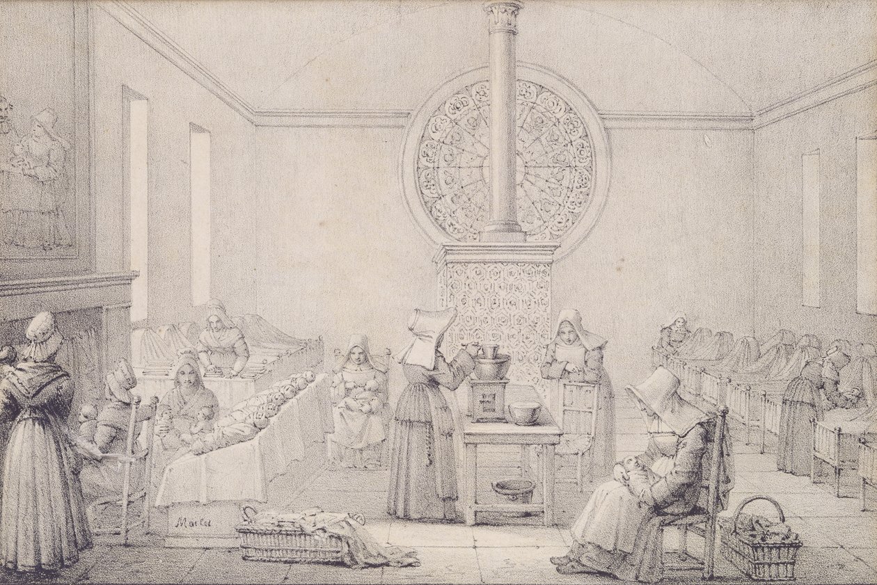 The Foundling Nursery swed av Jean Henri Marlet
