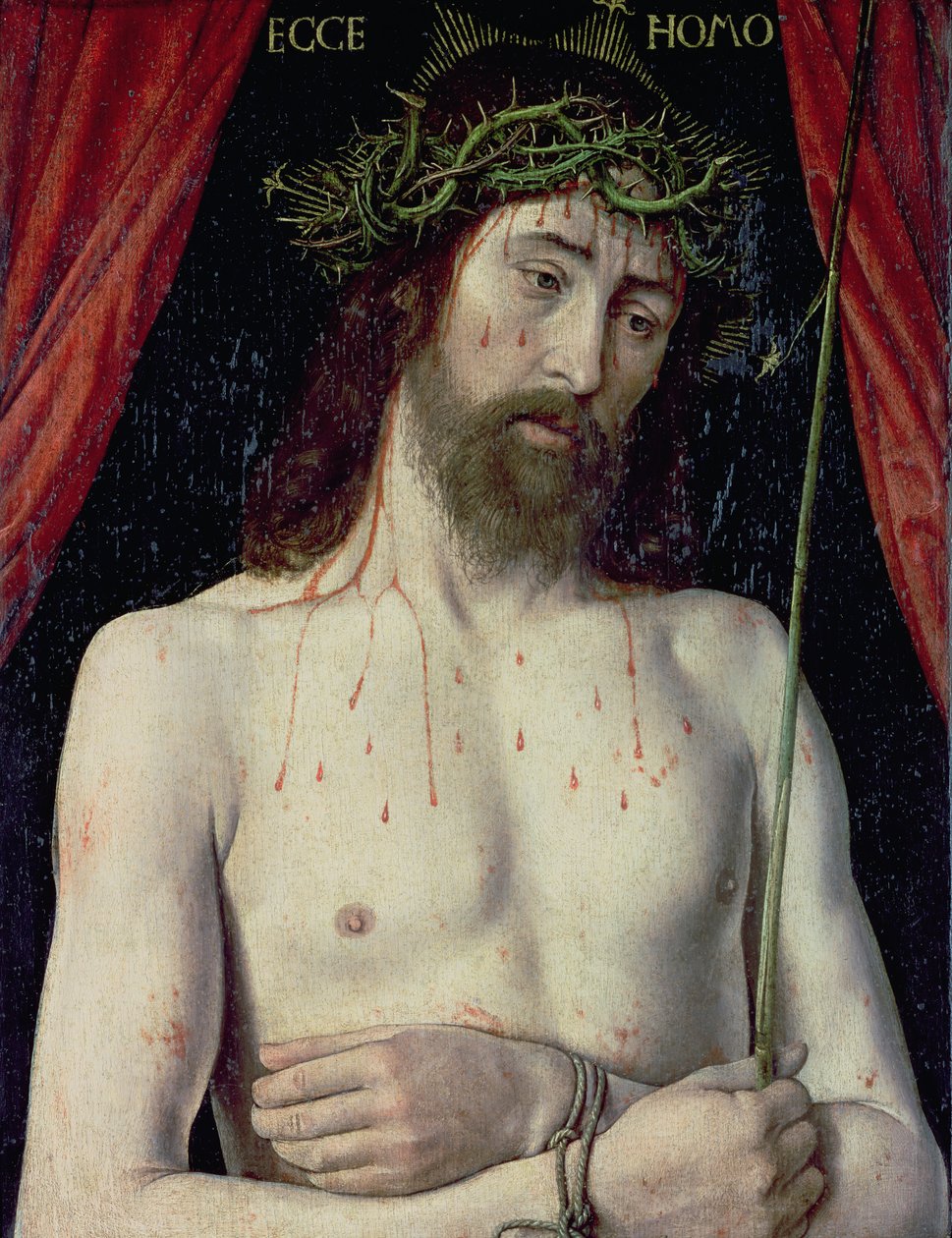 Ecce Homo, ca 1494 (olja på trä) av Jean Hey