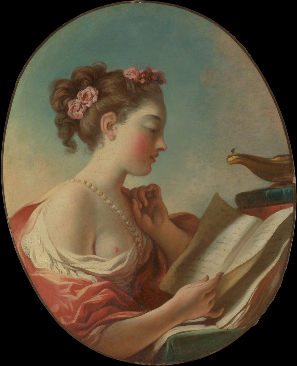 Fragonard - Vaksamhetens allegori, ca 1772 av Jean Honore Fragonard