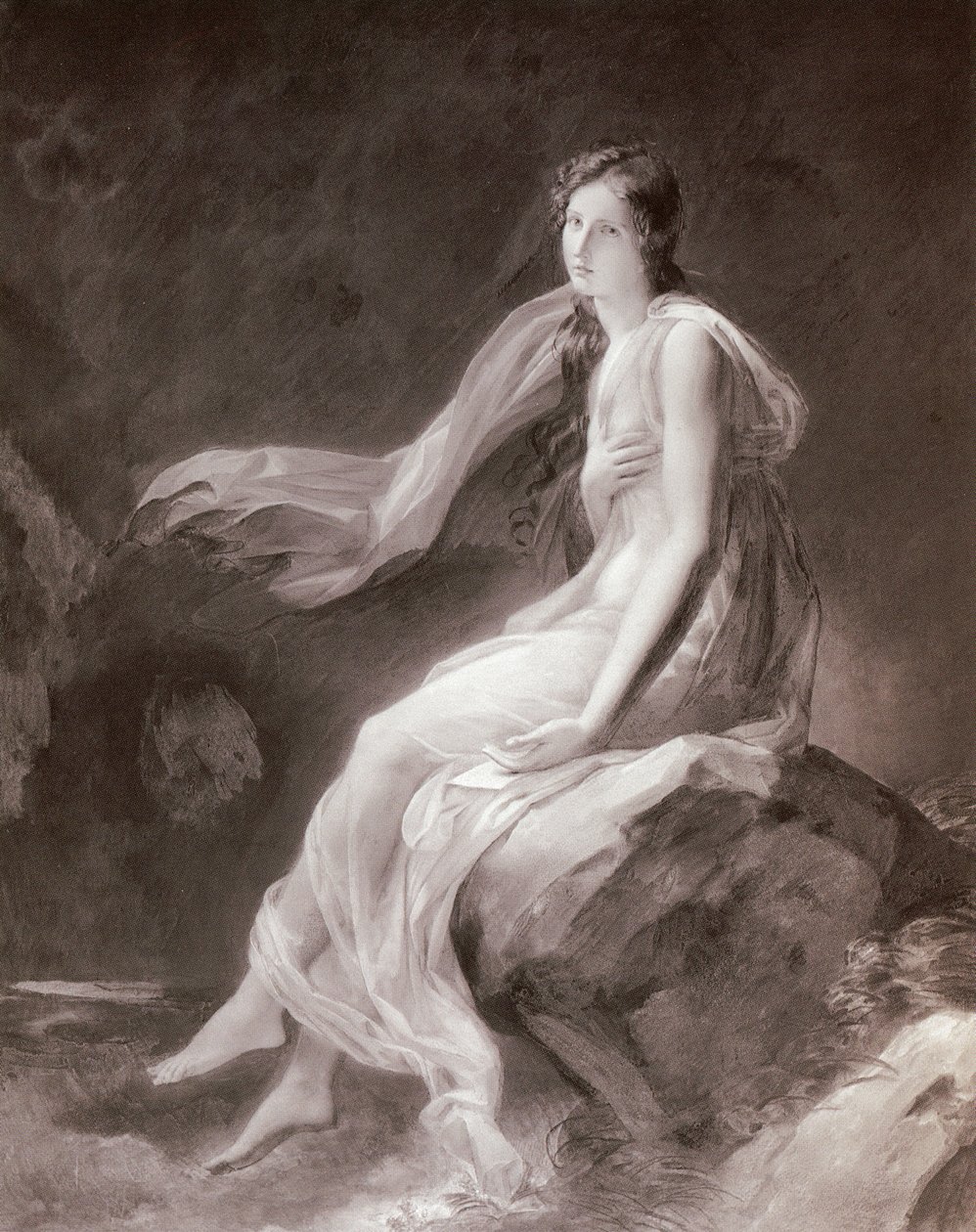Juliette Récamier av Jean Honore Fragonard
