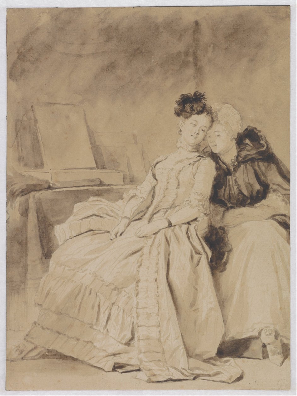 Det intima samtalet av Jean Honore Fragonard