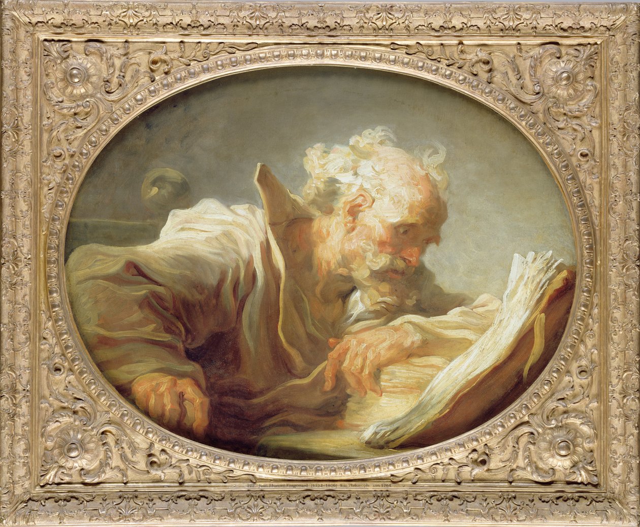 En filosof, ca 1764 (se även 146465) av Jean Honore Fragonard