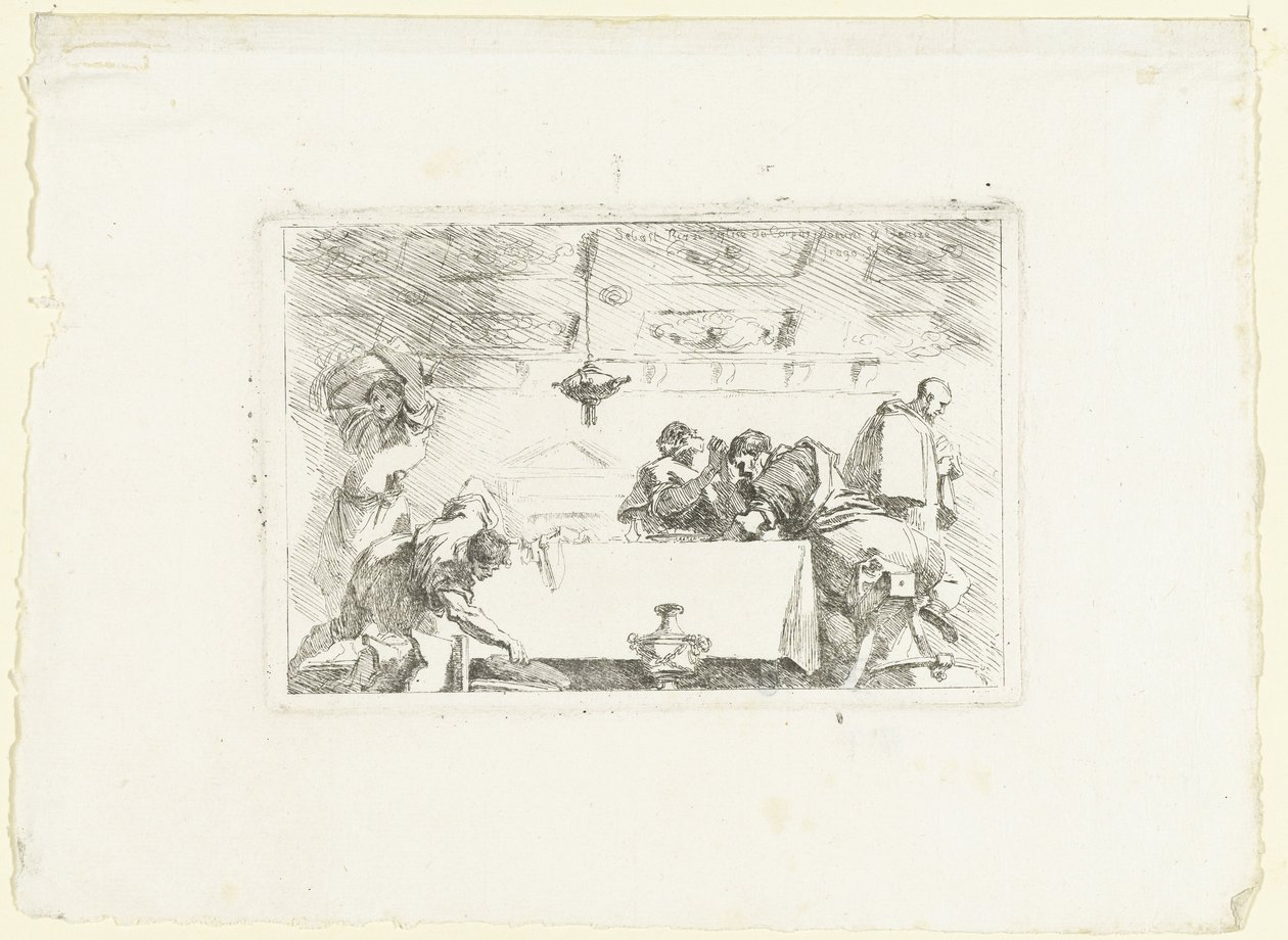Lärjungar i Emmaus av Jean Honore Fragonard