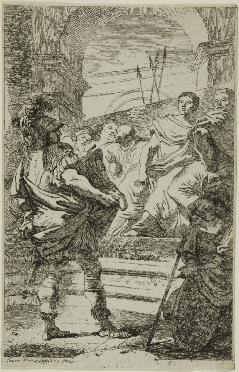Fabius Maximus inför den karthagiska senaten av Jean Honore Fragonard