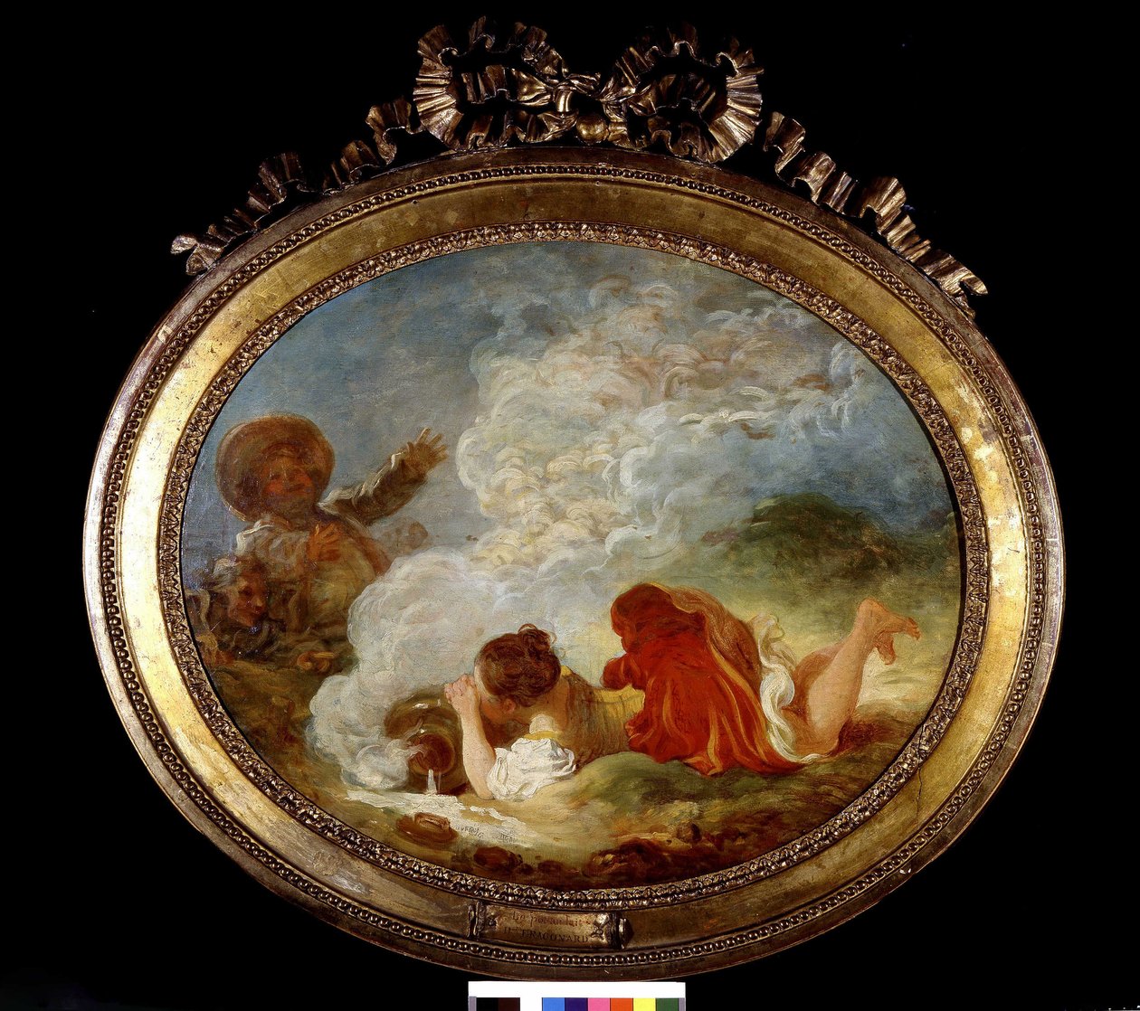 Le Pot au lait av Fragonard, sd. 1700-talet. av Jean Honore Fragonard