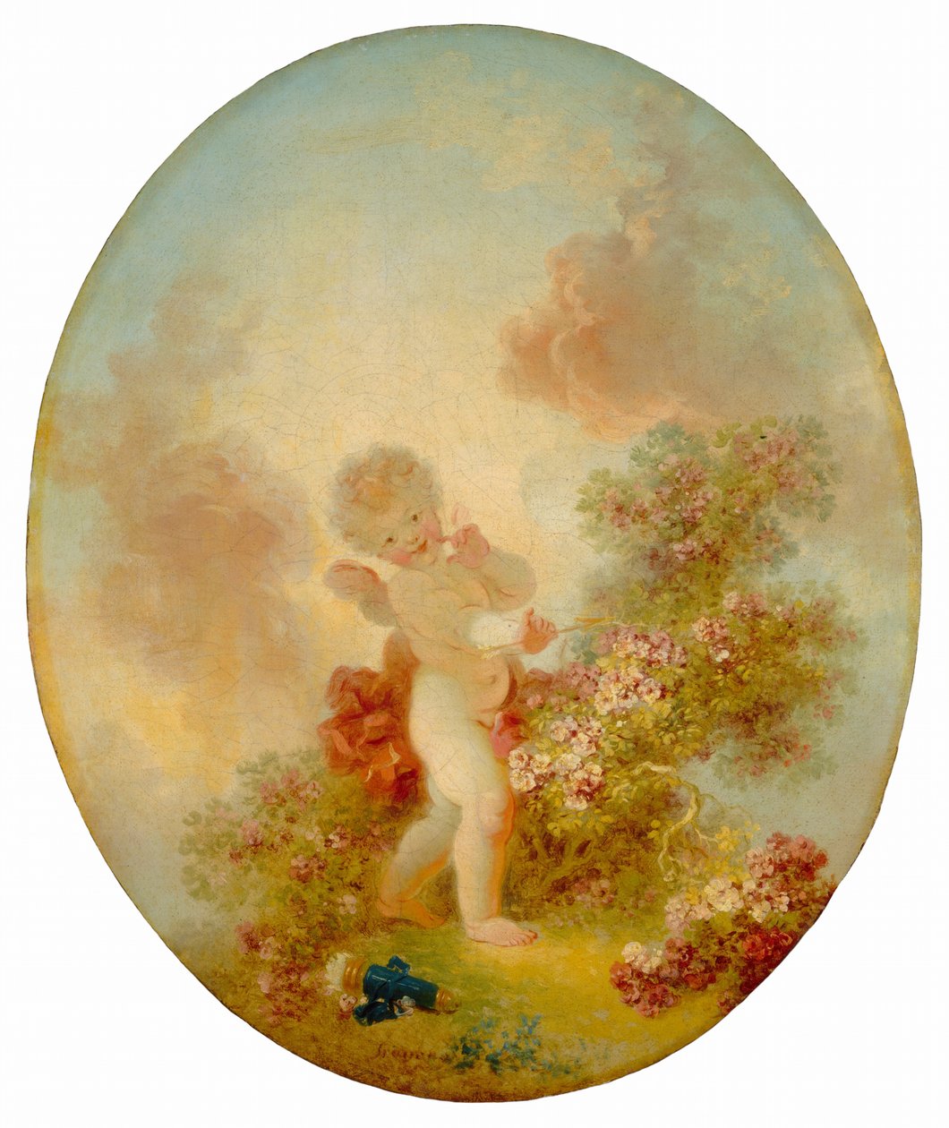 Älska Sentinel, c. 17731776. av Jean Honore Fragonard