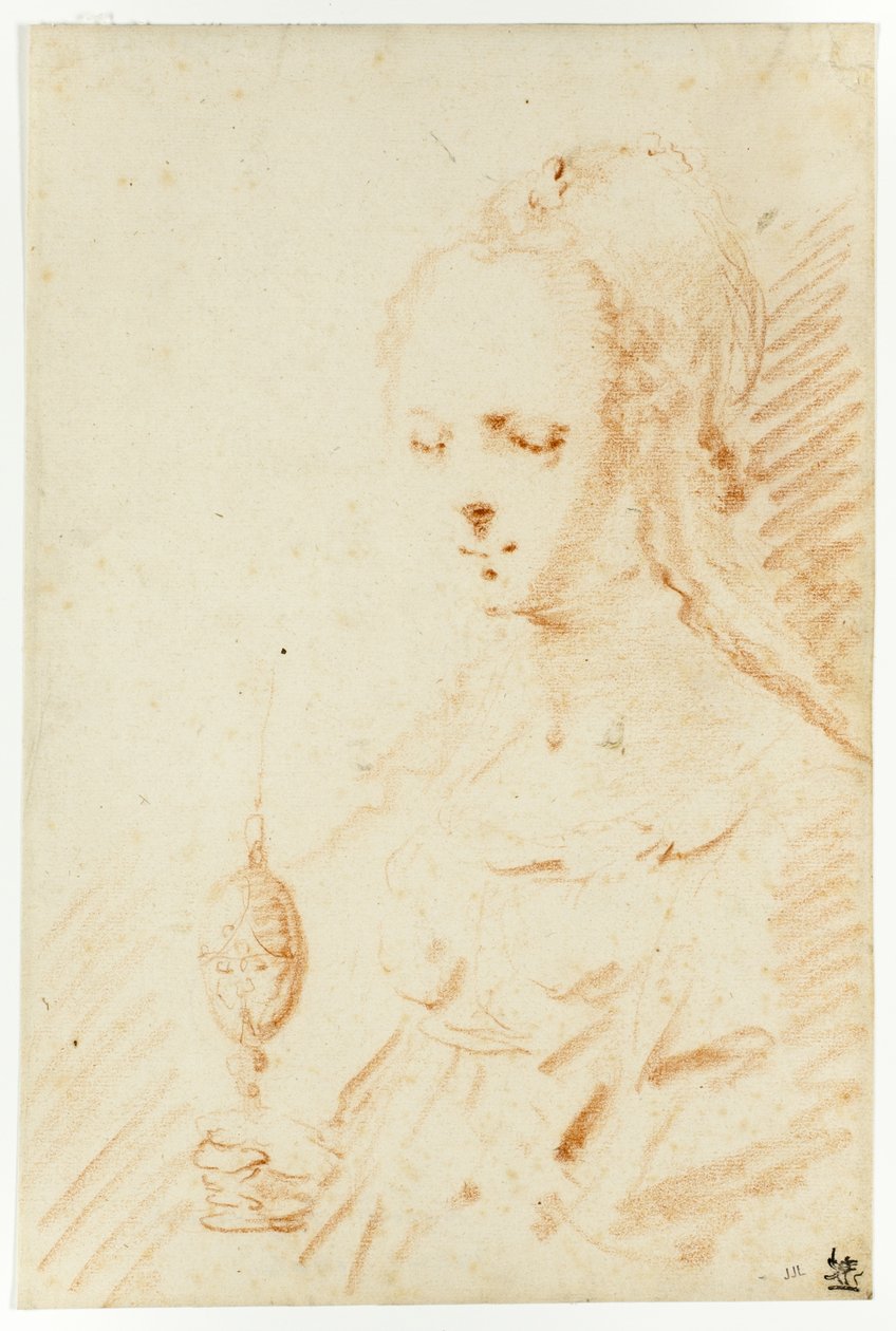 Maria Magdalena av Jean Honore Fragonard