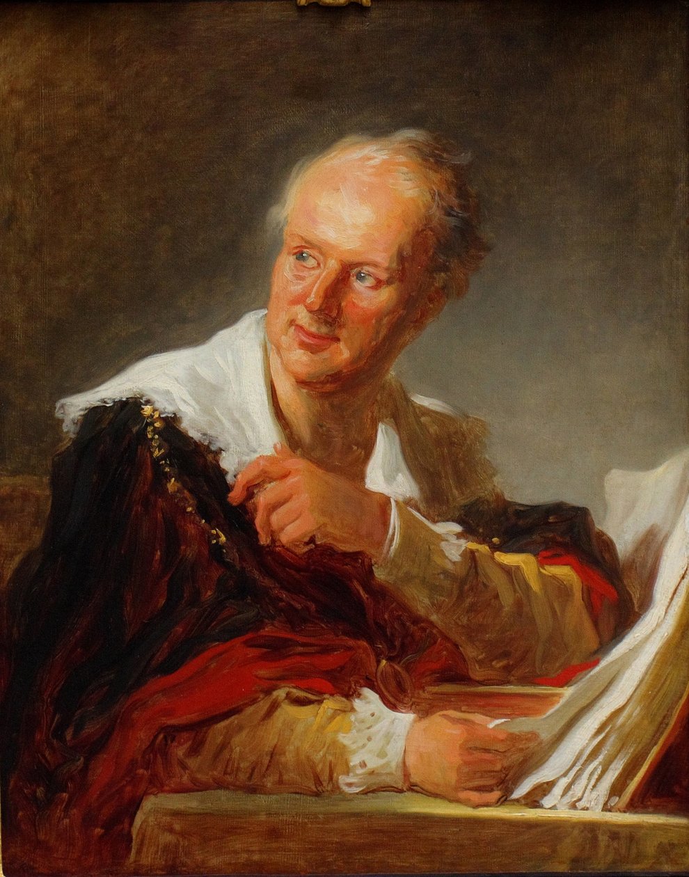 Porträtt av Denis Diderot 17131784, ca 1769 av Jean Honore Fragonard